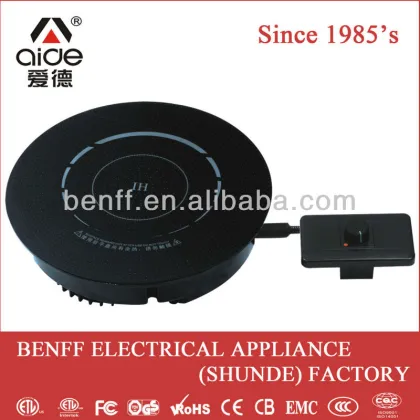 stylish round hotpot induction cooker