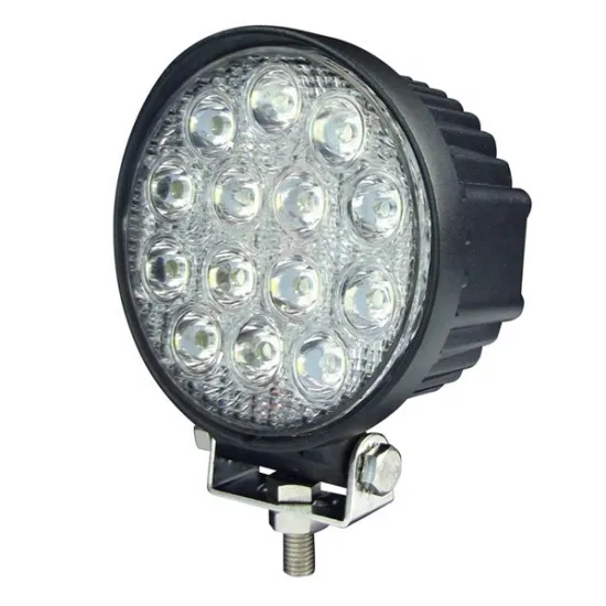 4.5 Inch Black Round 42W Tractor LED Light - Outdoor LED Lamp