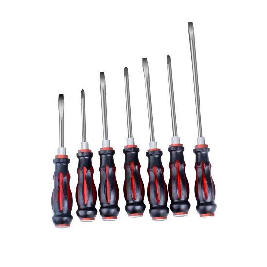 Professional Multifunction Screwdriver Tool Set with CRV, Pozidriv, Torx Bits and TPR Handle