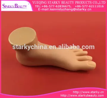 high quality soft practice foot nail trainer foot