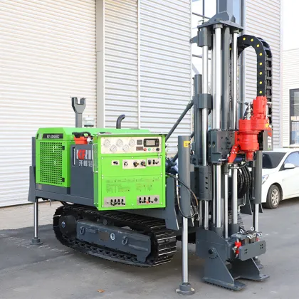 Core sample drilling rig for highway engineering