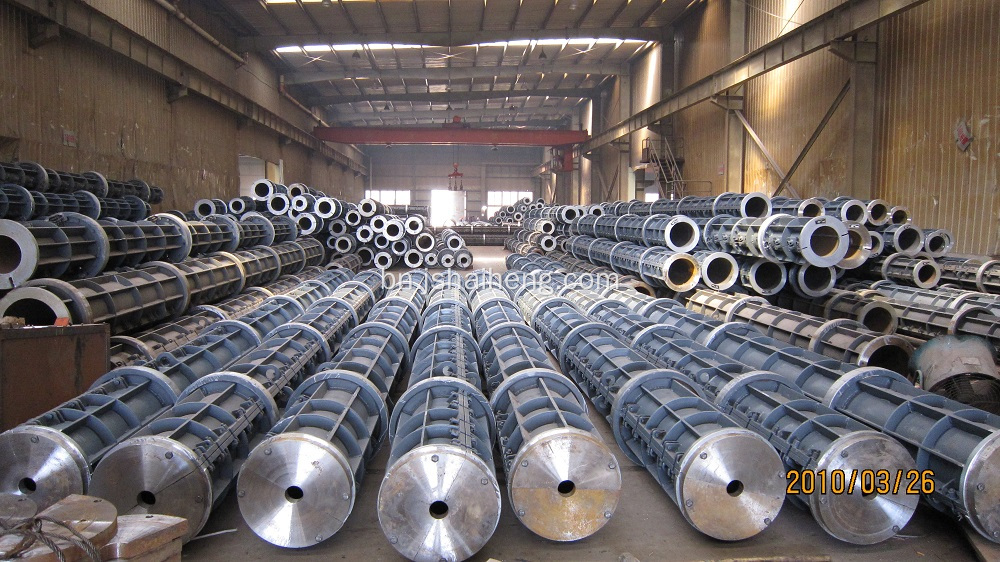 কংক্রিট স্টিল স্প্যান পাইল মোল্ড