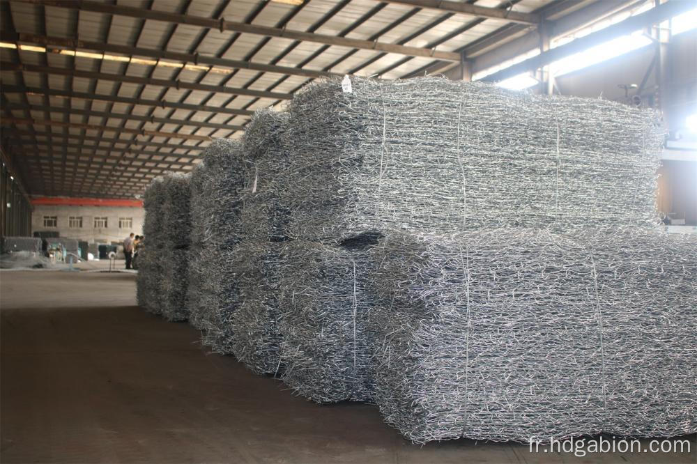 Boîte galvanisée Gabion Mesh Gabion