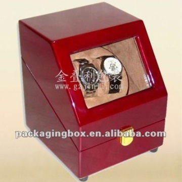 wooden double watches case