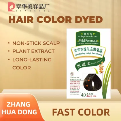 Eco-Friendly Hair Coloring Cream Using Plant Extracts