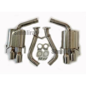Edelstahl-Achsen-Rücken-Auspuffkit für Lexus RC200/RC350 2015-22 Bolt ON