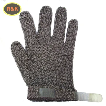 Stainless Steel Ring Mesh Butcher Glove