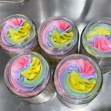 Wholesale All Natural Rainbow Organic Moisturizing Whipped Body Butter - Private Label