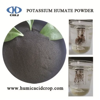 Potassium humate powder K-humate organic fertilizer