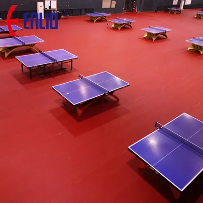 Table Tennis sports court floor