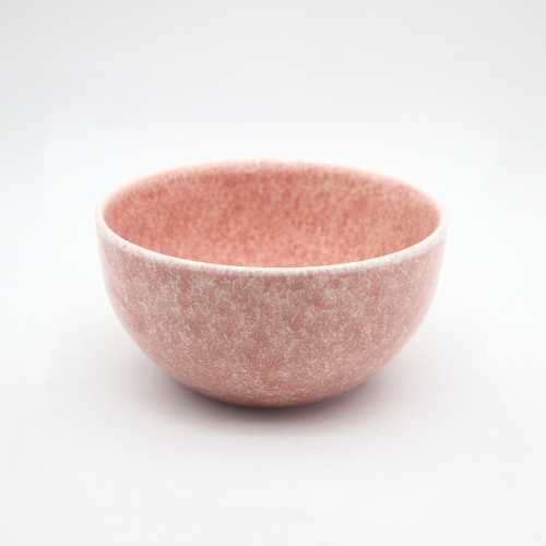 Reactie Glaze aangepaste vorm kleurglazuur keramische servies set