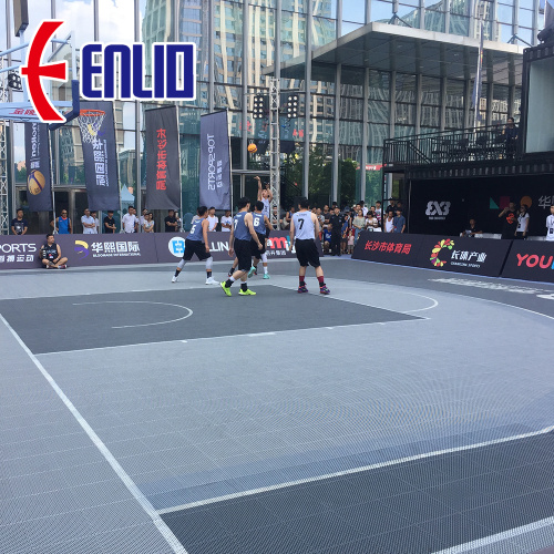 FIBA Certified Out Door Basketball Court Tile