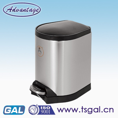 Bocal de pedal de aço inoxidável 30L de venda quente