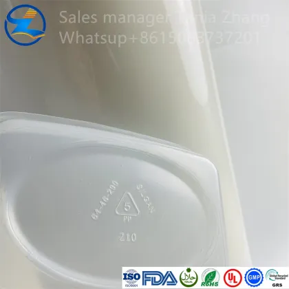 High quality White PP fresh-keeping box (lunch box)