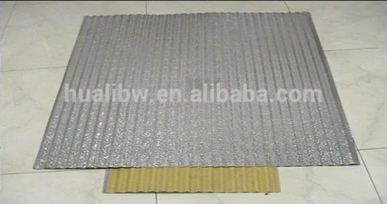 corrugated aluminum siding