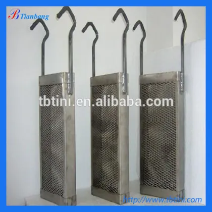 ShaanXi Baoji Titanium mesh bucket price for swimming pool