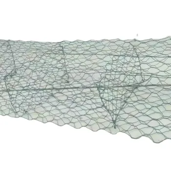 PVC High Zinc Gal Aluminum Alloy Hexagonal Double Twist Gabion Boxes for River Dam