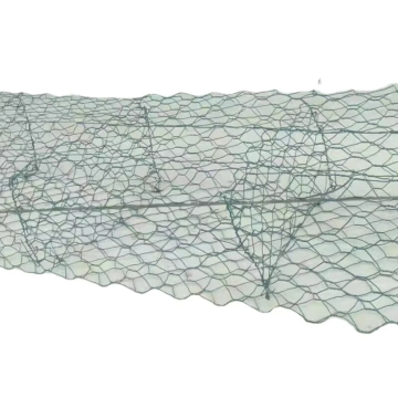PVC High Zinc Gal Aluminum Alloy Hexagonal Double Twist Gabion Boxes for River Dam