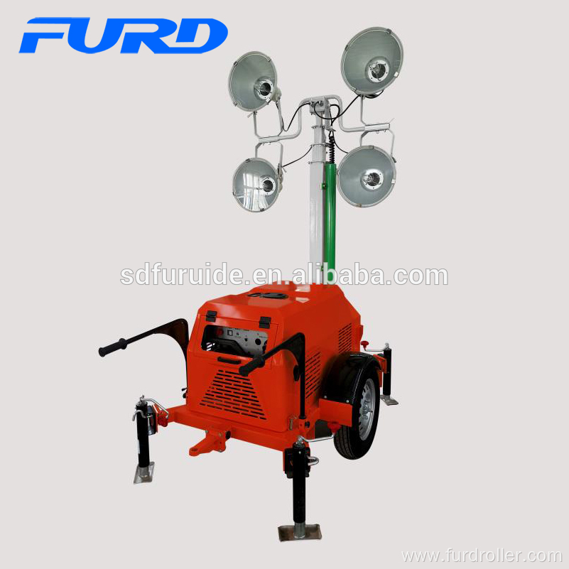 Diesel Generator Mobile Flood Lighting Tower (FZMT-1000B)