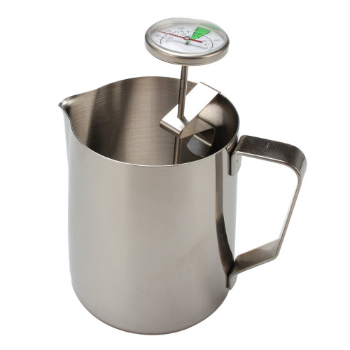 Stainless Steel Milk Jug with Thermometer