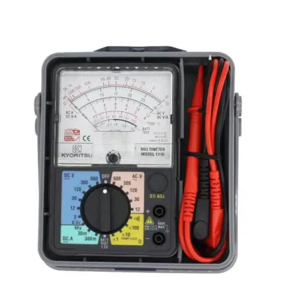 Kyoritsu 1110 Analog Multimeter, 600V: Precision Electrical Measurement Instrument