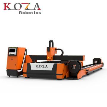 Koza Factory Direct Sheet Metal and Pipe Cnc Laser Taching Machine