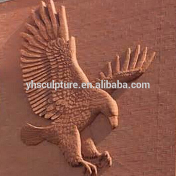 decorative wall eagle relief
