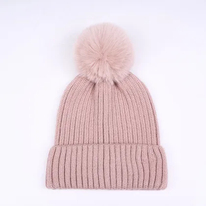 Cute children's knitted hat