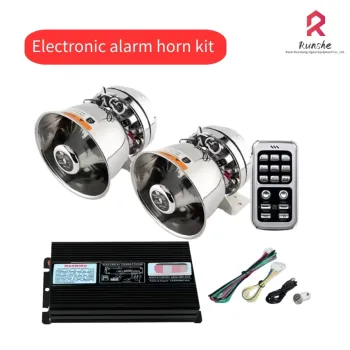 400W Wireless Car Alarm Horn Kit