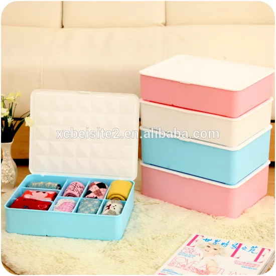 Q1083 Underwear socks folding have a cover sock box