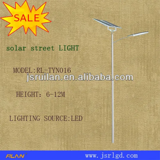 solar power energy street light pole