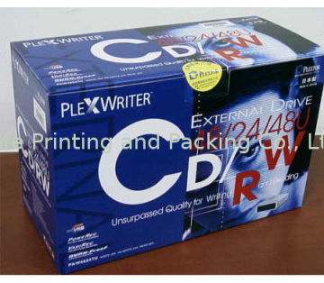 Full Color Printing Corrugated Printed Cardboard Boxes For Exhibitions