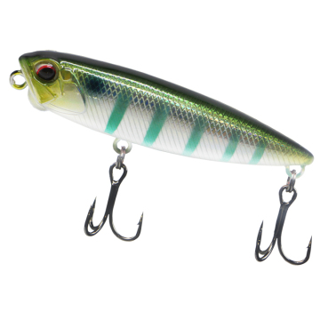 65 mm 6g Lápis flutuante de água superior - Minnow Crank Wobbler Fishing Tackle com ganchos