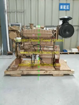 NTA855-DM 200kw(250kva) cummins marine diesel generator set with CCS and IMO certificates