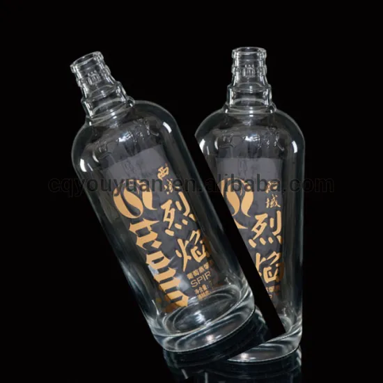 750ML Empty Liquor Bottles Sale Long Round Bottle For Liquor