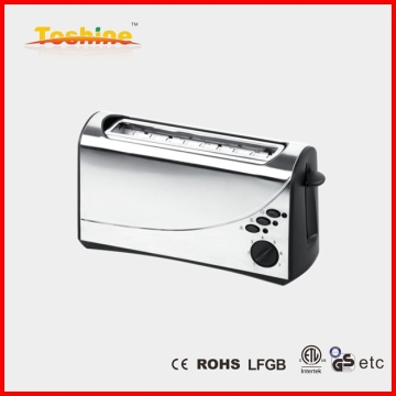 2 slice stainless toaster