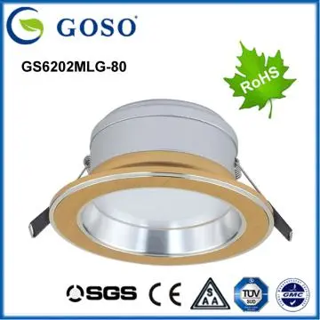 Gold  18W led down light GS6202MLG-80