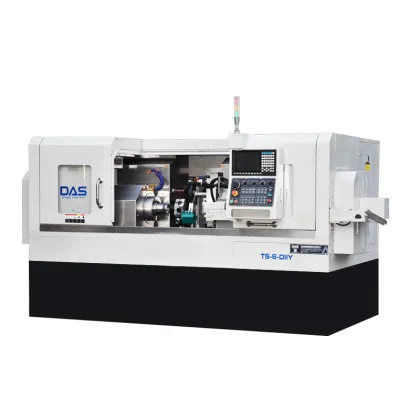 High Precision China Brand DAS Dual Spindle Dual Channel CNC Lathe for Teaching and Automatic Operations