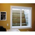 Basement casement windows with screen for house