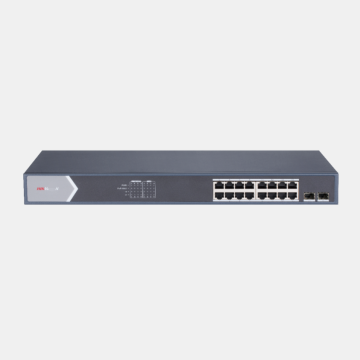 Hikvision 16 Port Gigabit Un-Managemage Poe Switch DS-3E0518P-E