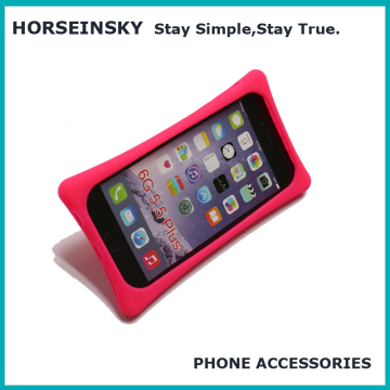 2017 new silicone shockproof kickstand case phone for iphone 7 case