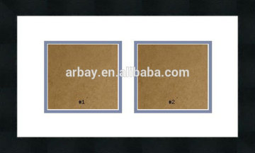 11x14" cut 2 opens 4x6" wholesale acid free precut matboard frame