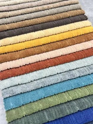 High Weight Luxury Home Decor Velvet Sofa Material