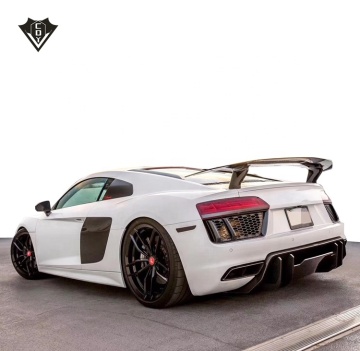 Audi R8 Carbon Fiber Body Kit CF Rear Wing 2016-2018 R8 Rear Diffuser