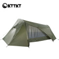TOFFER PRO 1 -osobný horolezectvo - ultraleght vodotesný olivový zelený stan pre trekking - odolný 3 -sezónny tunne stan