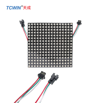 WS2812B RGB 16x16 Flexible FPCB Display - 256 Pixels, Full Color, DC5V