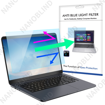 14 Inch 16:9 Anti Blue Light Screen Filter Film