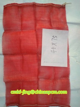 red mesh bag for packing Potato ,Onion and Garlic
