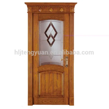 Mongolia Hot Sale Good Quality Wood Entry Building Doors