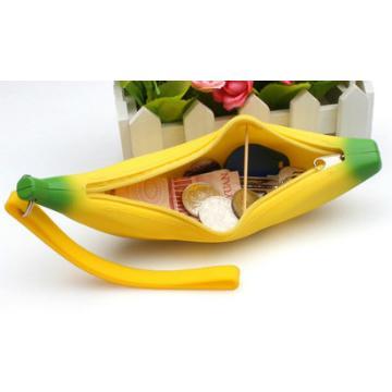 banana shaped stationery bag